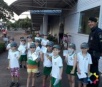 PM e Escola Pequeno Príncipe realizam blitz educativa em alusão ao “Maio Amarelo”