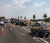 Carreta desgovernada atropela veículos e douradenses morrem na BR-463