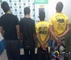 Três são presos e um menor é apreendido por tráfico de drogas em Itaporã