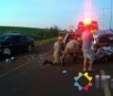 Itaporanense perde controle de carro e bate na traseira de outro veículo