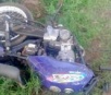 Acidente entre motocicleta e pick-up deixa dois feridos em Fátima do Sul