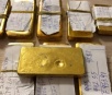 Polícia Federal apreende R$ 1,3 milhão em barras de ouro