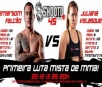 Evento brasileiro de MMA anuncia confronto de homem contra mulher.
