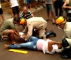 Acidente deixa dois feridos sendo um com fratura exposta em Fátima do Sul