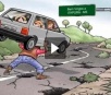 Vídeo satiriza buracos em ruas de Itaporã; assista