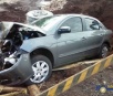 Obra que 'engoliu' carro é da prefeitura de Dourados, diz Sanesul