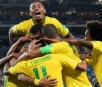 Brasil anima torcedores na vitoria sobre a Sérvia e garante o primeiro lugar
