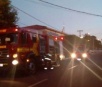 Vazamento de gás provoca incêndio em centro paroquial em Nova Andradina