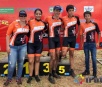 Em primeira competição, equipe de ciclismo de Itaporã conquista quatro pódios