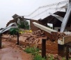 Temporal deixou rastro de destruição e prejuízo de R$ 200 mil em fazenda