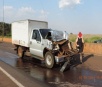 Acidente em rodovia entre Itaporã e Dourados envolve dois veículos