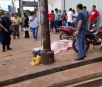 Brasileiro é executado na rua em Pedro Juan e filho entra em pânico ao ver pai morto