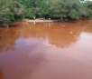 Rio da Prata, em Jardim, fica com cor de lama, possivelmente, devido a exploração comercial