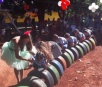 Nas mãos de detentos, mais de 4,2 mil pneus se transformaram em parques de diversão