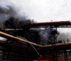 Fogo em usina de Rio Brilhante assusta funcionários e chamas são contidas por brigadistas