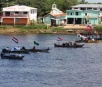 Manifestantes fecham hidrovia em Porto Murtinho e paraguaio leva tiro de borracha