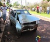 Motorista perde controle de carro e bate em árvore em Itaporã
