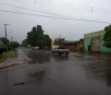 Cidades da região sul de MS têm manhã de segunda-feira com muita chuva