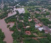 Rio Apa atinge 7 metros acima do normal e desaloja 25 famílias em Bela Vista