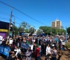 Protesto contra a Reforma da Previdência leva centenas ao Centro de Dourados