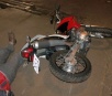 Jovem de moto se acidenta em rodovia entre Montese e Piraporã