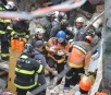 Casa desaba após explosão e deixa ao menos quatro feridos 