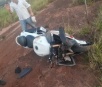 Homem fica ferido após perder o controle e cair com moto de altas cilindradas em Ponta Porã