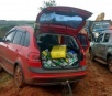 Veículo é abandonado com 540 quilos de maconha durante perseguição em Amambai