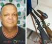Em Itaporã, homem é preso por agredir esposa e PM encontra duas espingardas na residência