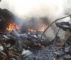 Em Corumbá, escombros de loja destruída por incêndio voltam a pegar fogo pela 3ª vez