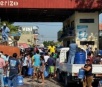 Com monte de terra e entulhos, fronteira em Corumbá segue fechada pelo 7º dia
