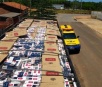 Polícia apreende carreta com carga de R$ 1 milhão em cigarros em Bodoquena