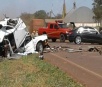 Colisão entre dois veículos mata casal e criança em rodovia entre Sidrolândia e Maracaju
