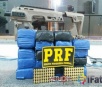 PRF apreende 14,5 kg de cocaína, 100 munições e um acessório para arma de fogo