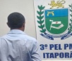 PM de Itaporã prende homem que tinha mandado de prisão em aberto por estupro de vulneravel