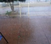 Chuva de granizo atinge Itaporã