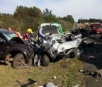 Três morrem em acidente automobilístico