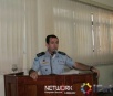 Comandante da Polícia Militar de Itaporã visita a Câmara Municipal