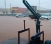 Chuva de 65,2 milímetros deixou ruas intransitáveis em Água Clara