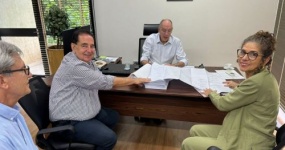 Pacco entrega projeto para duplicação da MS-156 entre córrego Canhadão e Cemitério Cristo Redentor